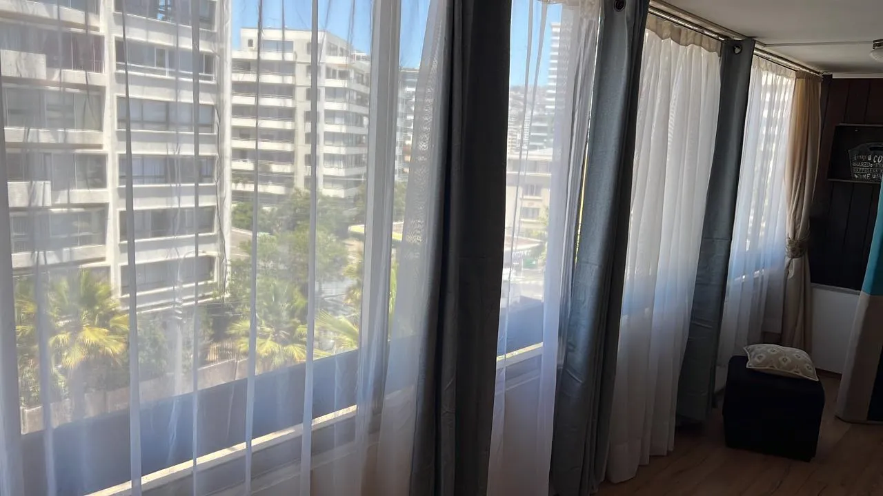 Cortinas del departamento